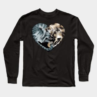 Cat Love Long Sleeve T-Shirt